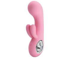 Vibratorius „Pretty Love“, skirtas g taškui ir klitoriui, USB, 7 režimai, 15 cm
