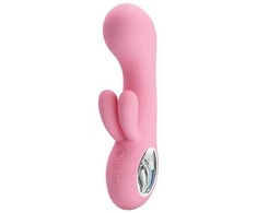 Vibratorius „Pretty Love“, skirtas g taškui ir klitoriui, USB, 7 režimai, 15 cm