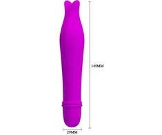 Pretty Love Vibratorius, klasikinis rankinis masažuoklis, 10 režimų, 14 cm