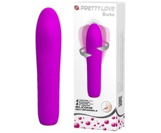 Pretty Love Classic vibratorius, vibracijos, sukimai, 2x4 režimai, 16cm
