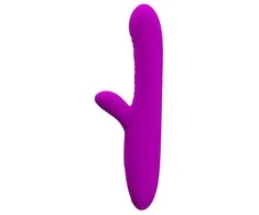 Vibratorius Pretty Love Bunny skirtas seksui G taške, 12 režimų, 22cm