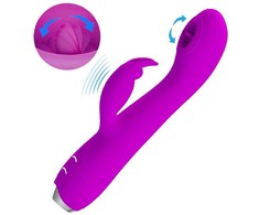 PRETTY LOVE C-TYPE Pretty Love Rachel Rechargeable Intimate Device Violet 12 Functions
