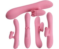 Triušio rotacinis klitorio masažuoklis Pretty Love Vibrator