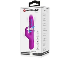 „Pretty Love“ triušio formos vibratorius G taško klitorio stimuliavimui