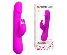 „Pretty Love“ vibratorius-galvos masažuoklis, 30 režimų, 21 cm