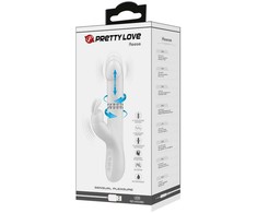 Rožinė Pretty Love Reese Intimate Machine with Sidabrinis Rotating System, USB, Rožinė