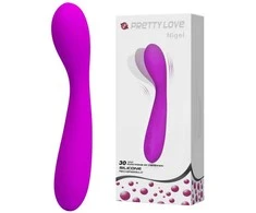 Pretty Love Vibrating G taško masažuoklis USB 30 režimai 17cm