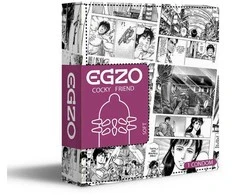 Egzo Hot Raudona prezervatyvas su glostančiais smaigaliais Soft 1 vnt.