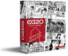 Egzo Dragon Lord prezervatyvas su glamonėjančiais smaigaliais Soft 1 vnt.