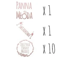 PropaGanda Rinkinys mergvakario tatuiruotės 12 vnt