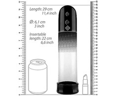 Pumped By Shots Automatic Luv Pump - Juodas