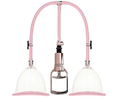 Shots Pumped Breast Simp Set Medium - Rose Gold