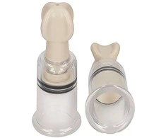 Pumped By Shots Siurbiamasis nipelio siurbimo rinkinys mažas – skaidrus