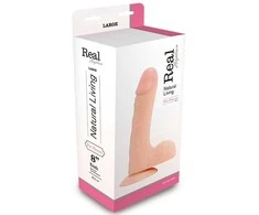 Real Rapture Dildo ant siurbtuko, tikroviškas tvirtas penis 23cm