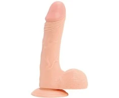 Real Rapture Dildo ant siurbtuko, tikroviškas tvirtas penis 23cm