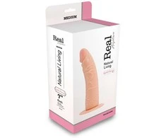 Real Rapture Dildo varpos su stipriu siurbtuku realus 20cm
