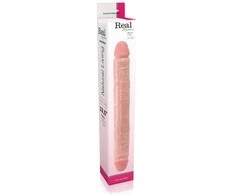 Real Rapture Lankstus varpos dildo dvigubas įsiskverbimas 34cm