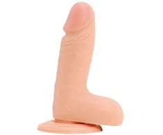 Real Rapture Penis narys realistiškas dildo siurbtukas 17cm