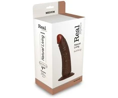 Real Rapture Redhead tikroviškas dildo veninis penis 24,5 cm