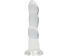 Realrock By Shots RealRock Crystal Clear Intimate Model 17 cm with Suction Cup Base