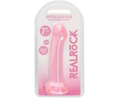 Realrock By Shots Nerealistiškas dildo su siurbtuku - 6,7""""/ 17 cm