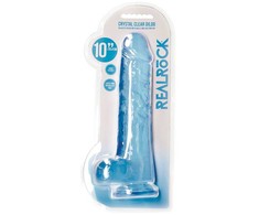 RealRock by Shots Realistic Dildo with Balls - 10 / 25,4 cm