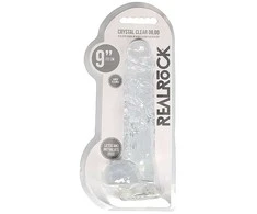 Realrock By Shots Realrock Big neperšlampamas varpos dildo stiprus siurbtukas 25cm