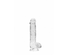 Realrock By Shots Realistinis dildo su kamuoliukais - 6 / 15 cm