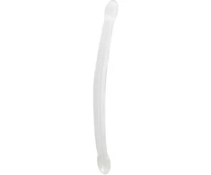 Realrock By Shots Realrock Dvigubas silikoninis dildo lygus, ilgis 42 cm