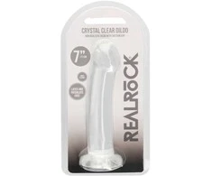 Realrock By Shots Nerealistiškas dildo su siurbtuku - 6,7""""/ 17 cm