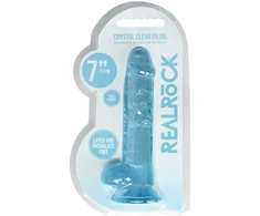 Realrock By Shots Realrock Realistinis dildo su kamuoliukais - 7"/ 19 cm