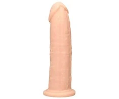 Realrock By Shots Realrock silikoninis dildo be kamuoliukų - 22,8 cm - minkštas