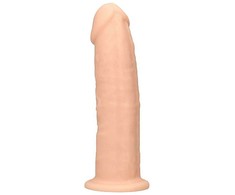 Realrock By Shots REALROCK Ultra Silicone Model 6 Thermo Reactive 15 cm - Suction Base, Brown