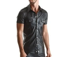 Regnes Fetish Planet RMLuca001 - juodas shirt - L
