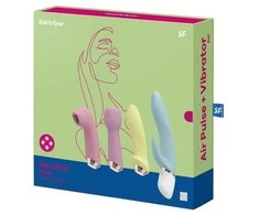 BoT Marvelous Four Air impulsų + vibratoriaus rinkinys