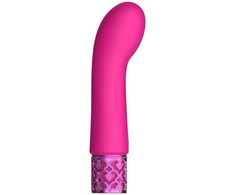 Royal Bijou Rechargeable G-Spot Model - Curved Silicone, Magnetic Charging