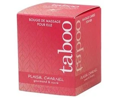 RUF Taboo Massage Candle for Her Cocoa Flower Aroma 60g Premium Oils