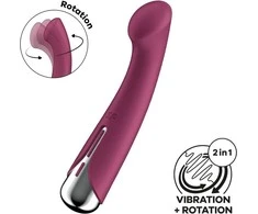 SATISFYER BESISUKINIS G TAŠKO STIMULIATORIUS 1 RAUDONAS
