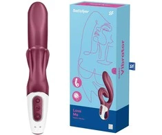 Satisfyer Love Me bunny vibratorius Raudonas