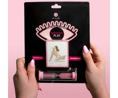 Secret Play Memory Play Couples Game Multilingual Card Set with Hourglass
