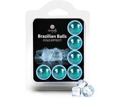 Secretplay Cosmetic Secret Play Set of 6 Brazilian Capsules with Cooling Sensation