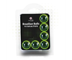 Secretplay Cosmetic Secret Play Set 6 Brazilian Balls Vibrator - Lubricating Intimate Spheres