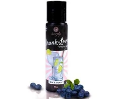 „Secret Play“ intymių santykių gelis glamonėms, valgomasis džino tonikas, 60 ml