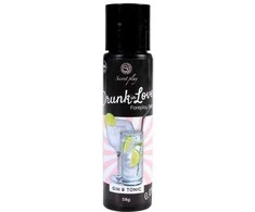 „Secret Play“ intymių santykių gelis glamonėms, valgomasis džino tonikas, 60 ml