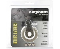 Seven creations Cock &amp; Ball Ring Elephant Transparent