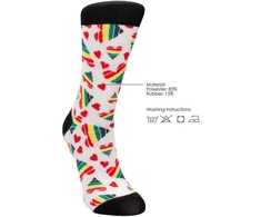 Sexy Socks Happy Hearts - 36-41