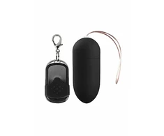 ShotsToys 10 Speed Remote Vibrating Egg - Big - Juodas