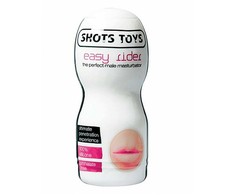 Shots EasyToys Easy Rider Intimate Machine Foam Tunnel Portable Juodas