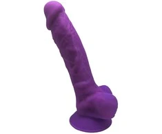 Silexd dildo realistiškas varpos sėklidžių siurbtukas 17 cm