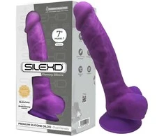 Silexd dildo realistiškas varpos sėklidžių siurbtukas 17 cm